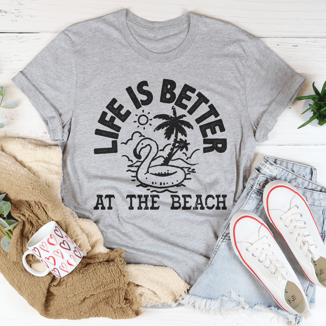 Beach Tee – 100% Cotton