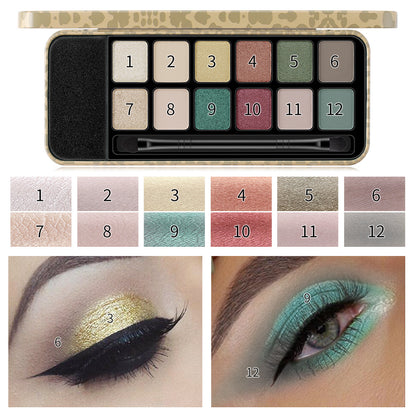 Romantic Beauty 12 Colors Leopard Eyeshadow
