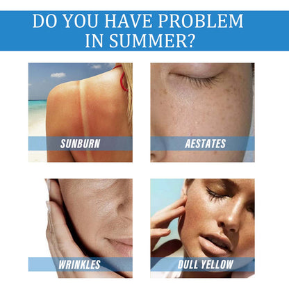 Water-Permeable Sunscreen Lotion, Summer Outdoor Isolation Uv Rapid Film Moisturizing Refreshing Non-Sticky