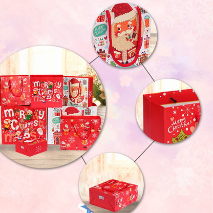 Merry Christmas Kraft Paper Gift Bags