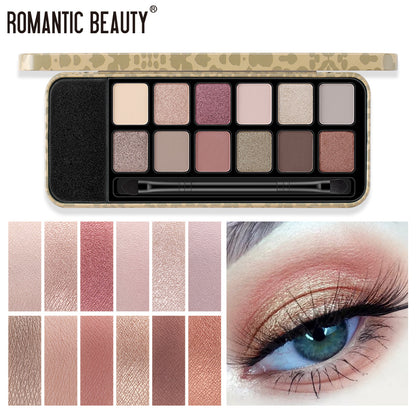 Romantic Beauty 12 Colors Leopard Eyeshadow