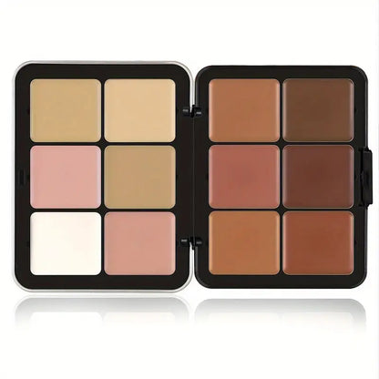 12 Color Concealer Long Lasting Cream Foundation Palette