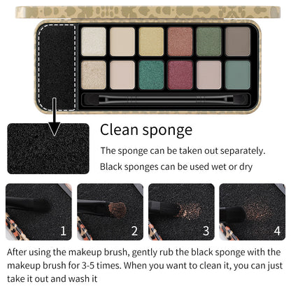 Romantic Beauty 12 Colors Leopard Eyeshadow