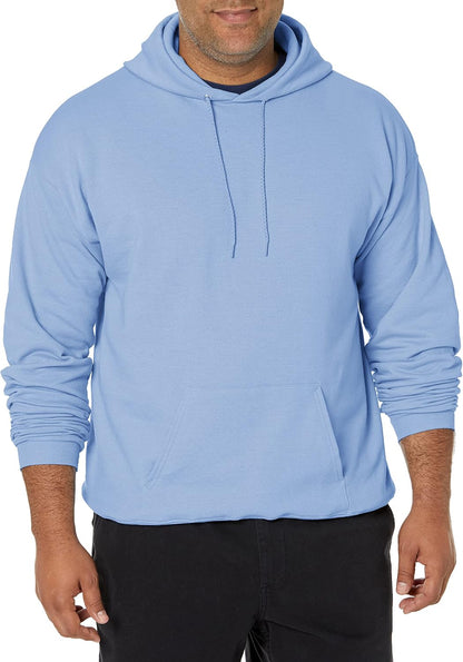 Hanes Men's Hoodie - EcoSmart Fleece Hooded Sweatshirt for Men & Women - Midweight Fleece - Big & Tall Available
