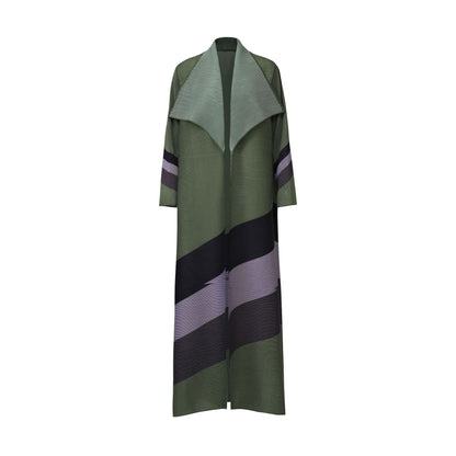 Windbreaker jacket for women with a high-end feel loose fit in large size robe