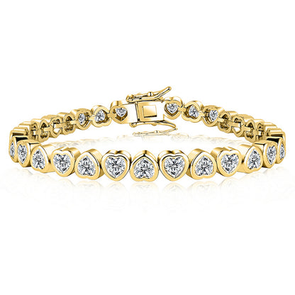 Love Bracelet Heart Shape 3A