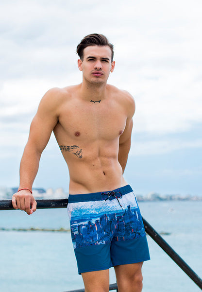 Men's Beach Shorts – Quick Dry, UV Protection