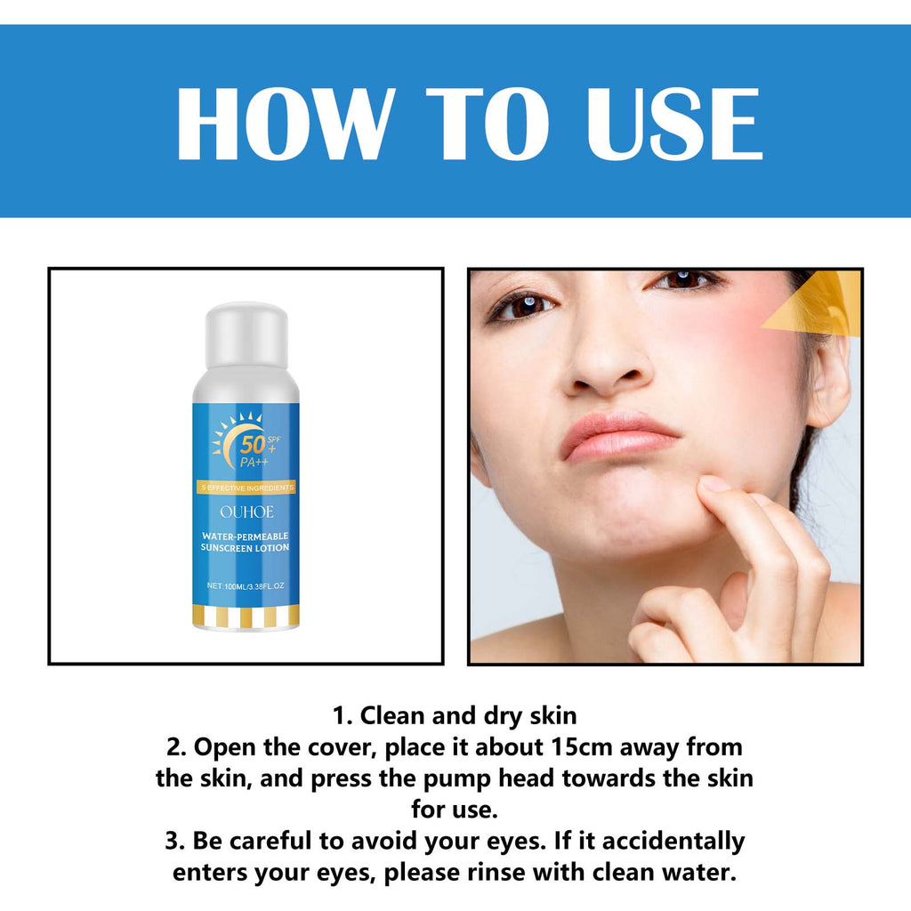 UV Shield Sunscreen Lotion — Lightweight, Water-Resistant & Non-Sticky