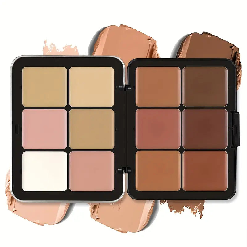 12 Color Concealer Long Lasting Cream Foundation Palette
