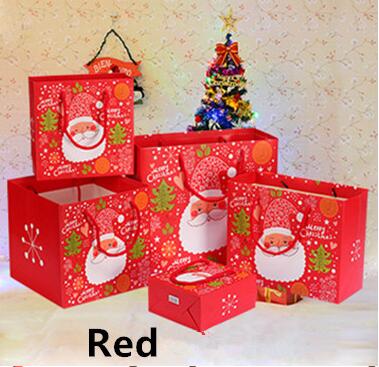 Merry Christmas Kraft Paper Gift Bags