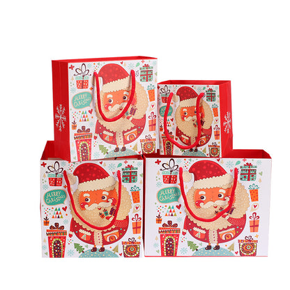 Merry Christmas Kraft Paper Gift Bags