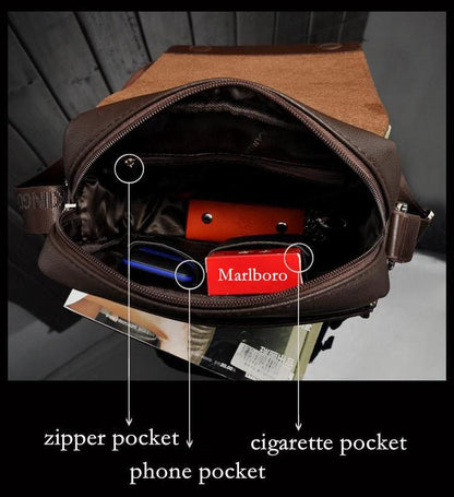 male messenger bag