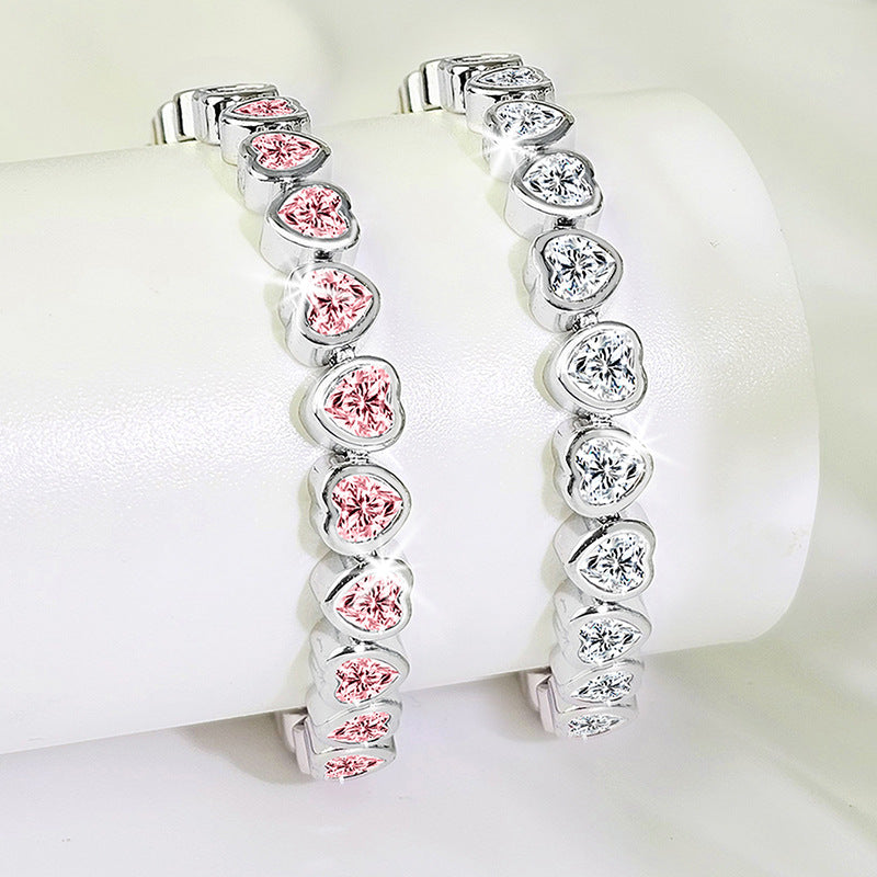 Love Bracelet Heart Shape 3A
