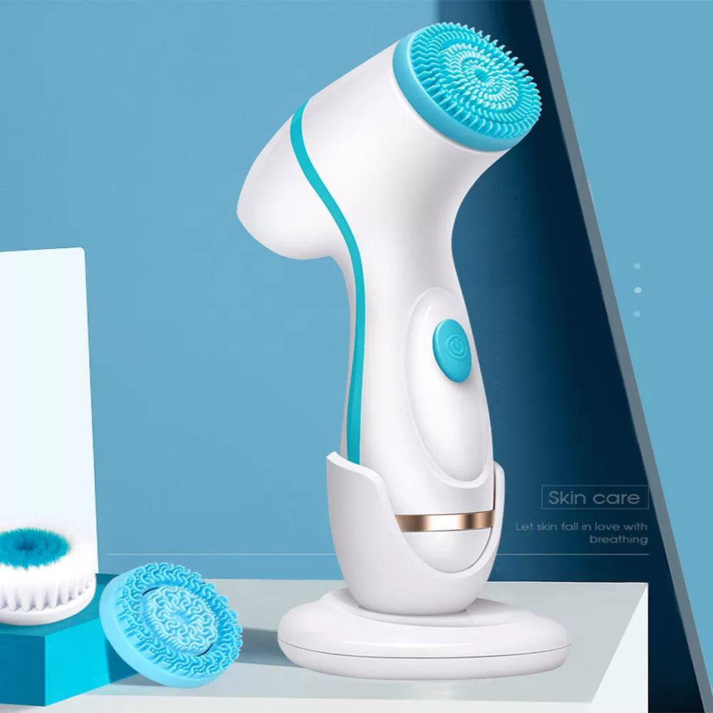 Sonic Nu Face Spin Brush Set - Galvanic Facial Spa-1