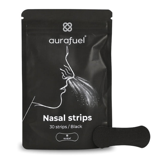 Nasal strips black ( breathe easy )